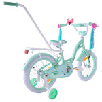 Detský bicykel 16" Fuzlu Lilly mätová